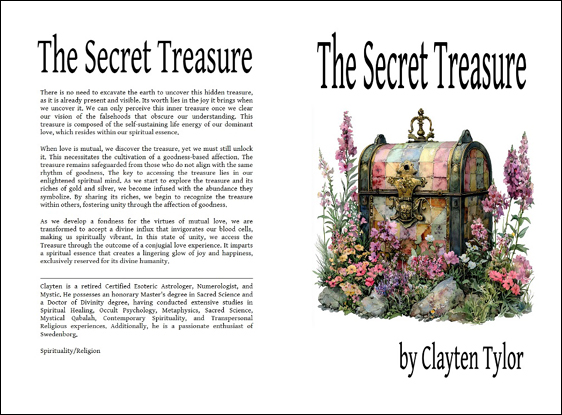 The Secret Treasure by Clayten Tylor - Book Cover